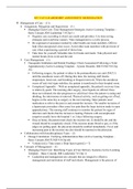 RN VATI Leadership Assessment Remediation Study Guide