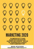 Marketing trial exam 2020 with answers - with answers - 32 MC questions
