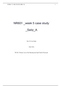 NR601 _week 5 case study _Seitz_A VERIFIED