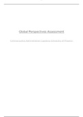 CJA 484 Week 5 Global Perspectives Assessment