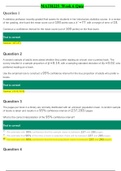 MATH 225N Week 6 Quiz / MATH225N Week 6 Quiz (Latest, 2020): Chamberlain College of Nursing (25 Detail and Verified Answers, Already Graded A) 