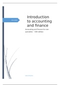 Accounting and finance for non-specialists tenth edition Pearson Ch. 1