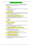 ATI MENTAL HEALTH EXAM C &lpar;LATEST-2020&rpar; &lpar; 70 Q&A&rpar;&vert;COMPLETE SOLUTIONS