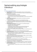 Samenvatting psychologie periode 2&period;4 trends & ontwikkelingen 