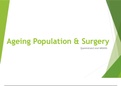 Presentation- ageing population and surgery