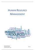 Samenvatting Human Resource Management (17 op 20 behaald eerste zit)