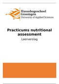 Leerverslag Nutritional Assessment (minor Voeding & Zorg)