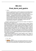 NR_511 Final_derm_and_gastro STUDY GUIDE