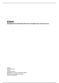 Essay Organisatiepsychologie, Hogeschool NCOI (incl. feedback docent)