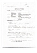 SPORTS MED 1: Chapter 3 Worksheet- Legal Liability and Insurance