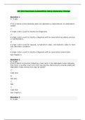 HIT 205 Final Exam (Latest) MCQ: DeVry University, Chicago (Verified Answer download to score A)