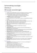 Samenvatting sociologie periode 2.4 trends & ontwikkelingen 
