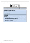 INPM210 Project Management Assignment 1 Question Paper 