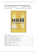 Samenvatting personeelsmanagement H1 t/m H9 (leerboek HRM, kluijtmans, 2014)