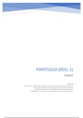 Portfolio assessment (Social Work, 1e jaar): Deel 2, Gesprek