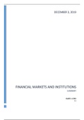 Financial Markets and Institutions (4.2)