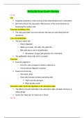 BIOS 256 Final Exam Study Guide / BIOS256 Final Exam Study Guide (New 2020): Anatomy & Physiology IV with Lab: Chamberlain College of Nursing (Updated GUIDE)