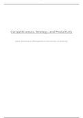 MIS 373 Chapter 2 Competitiveness-Strategy-and-Productivity