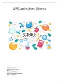 WPO Science jaar 1 (PBVP3WPSCI)