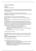 Organisatie ontwikkeling een inleiding in de organisatiekunde Samenvatting Hoofdstuk 9 en 6