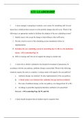 ATI Leadership Proctored Exam PRACTICE Questions with Answers (version 8, 70 Q/A)