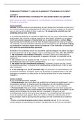 Blok 2&period;8 onderwijswetenschappen - probleem 7