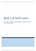 Uitgebreide samenvatting van het blok 3.8 NVO toets (Erasmus)