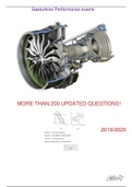 Gasturbine Performance Exam questions + solutions (more than 220)