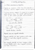 IGCSE physics- ELECTRICITY AND MAGNETISM NOTES