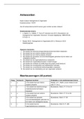5 Proefexamens Management & organisatie inclusief alle antwoorden