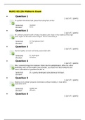 NURS 6512N Midterm Exam; Complete Questions & Answers, attempt score:93 out of 100.