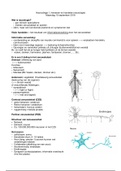 Blok 1, ergotherapie, aantekeningen hoorcollege, ergotherapie, sociologie, neurologie basisprincipes 