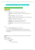 NR 283 Exam 1 Concept Review / NR283 Pathophysiology Exam 1 Study Guide (NEW 2020): Pathophysiology : Chamberlain College of Nursing (Latest Guide Download to Score A)