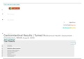 NR 509 Gastrointestinal Results | Turned InAdvanced Health Assessment - Chamberlain, NR509,  Subjective Data Collection: 30 of 30 