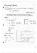AP Calculus BC: Derivatives (unit 2 full textbook notes)