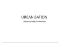 Urban sustainability (urbanisation) - A Level Geography 
