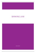 Banking Law Study Notes