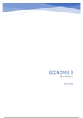 Samenvatting - Economie B (2017-2018)