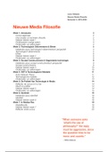 Samenvatting Nieuwe Media Filosofie