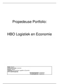 Propedeuse portfolio - Bachelor Logistiek en economie