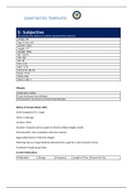NR 509 Week 6 Pediatric SOAP Note, Complete latest (Spring 2020) template.