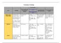 Assignment A - Vocabulary teaching table