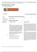 Neurological Completed Shadow Health-Documentation&sol;EHR