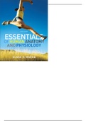 ESSENTIALS OF HUMAN ANATOMY & PHYSIOLOGY (COMPREHENSIVE TEST BANK 2200 QUESTIONS WITH ANSWERS)
