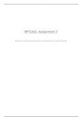 BPT1501 Assignment 7 Portfolio