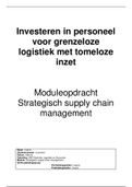 NCOI Moduleopdracht - Strategisch supply chain management (cijfer 8,5) 