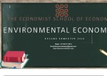 ECS2606 (ENVIRONMENTAL ECONOMICS) Assignment 1 Second Semester Year 2020