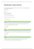 BUSI 300 QUIZ 1/ BUSI 300 BUSINESS COMMUNICATIONS, 30 Questions And Answers, ,Set-4
