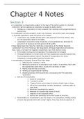 Chapter 4 Notes 