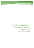 Tentamenpakket Uitgebreid - Neurorevalidatie (blok 1.4)